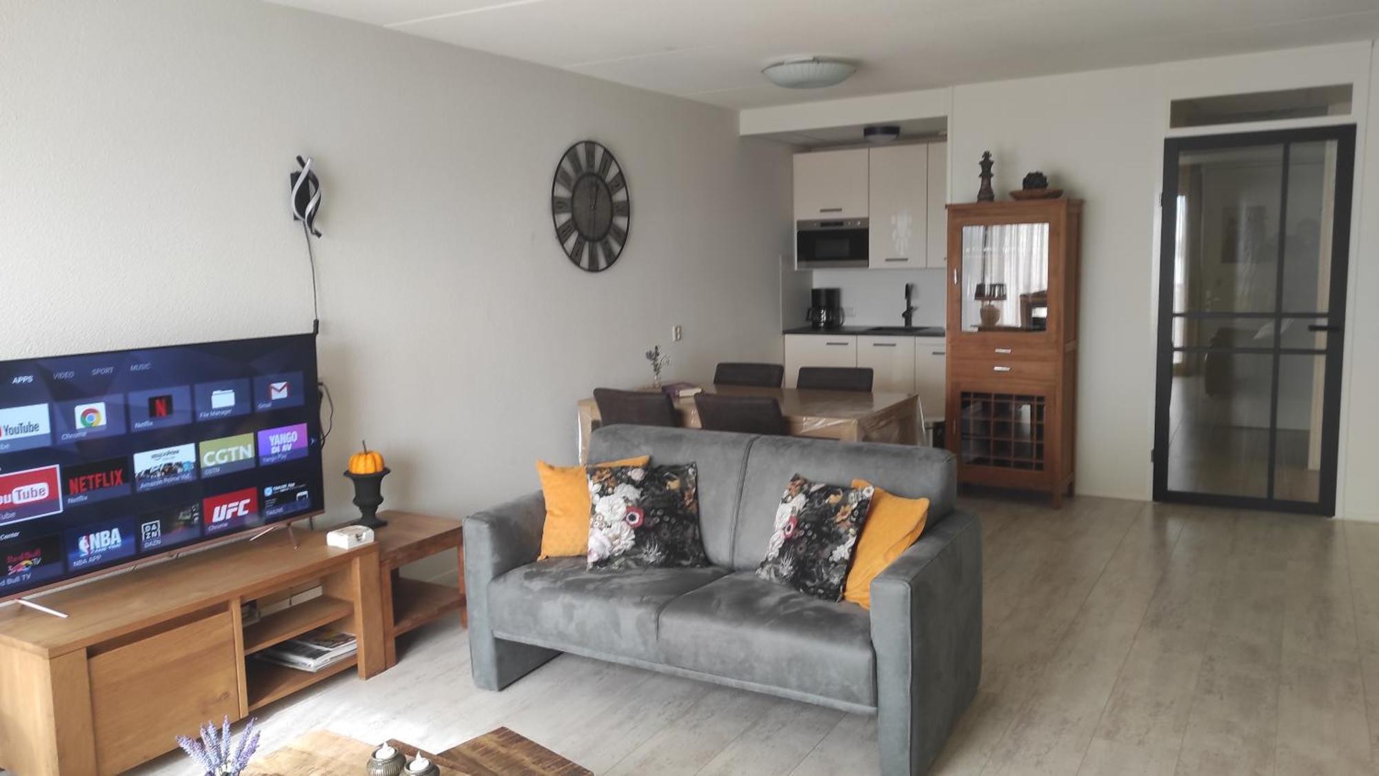 Appartement Ijsselmeer Makkum Strand Cameră foto